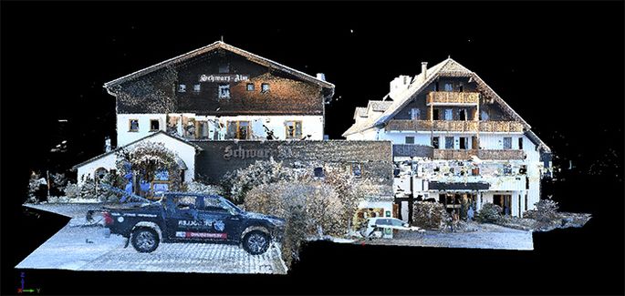 Bestandsvermessung Schwarzalm