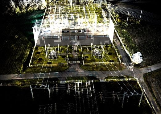 ÖBB Umformerwerk Bergern Laserscan