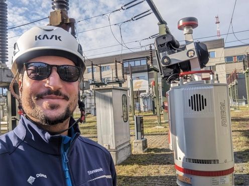 ÖBB Umformerwerk Bergern Laserscan