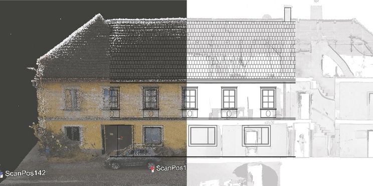Textilfabrik Hirschbach Laserscan